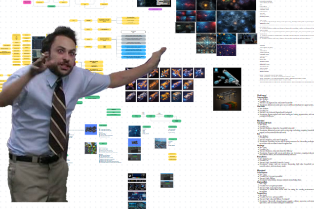Game design documentation.